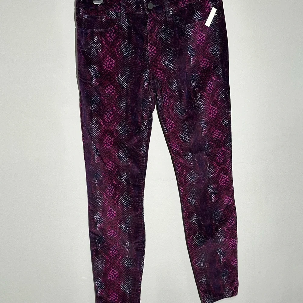 Gap 1969 Snake Print Leggings Jeans Cords Size 28 Regular - Picture 12 of 16